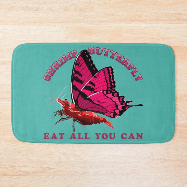 Item preview, Shrimp Butterfly - Conspicuous Consumption designed and sold by Pinnacle of Decadence.