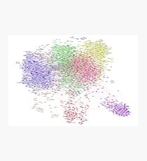 The Graph Of Thinkers Photographic Print