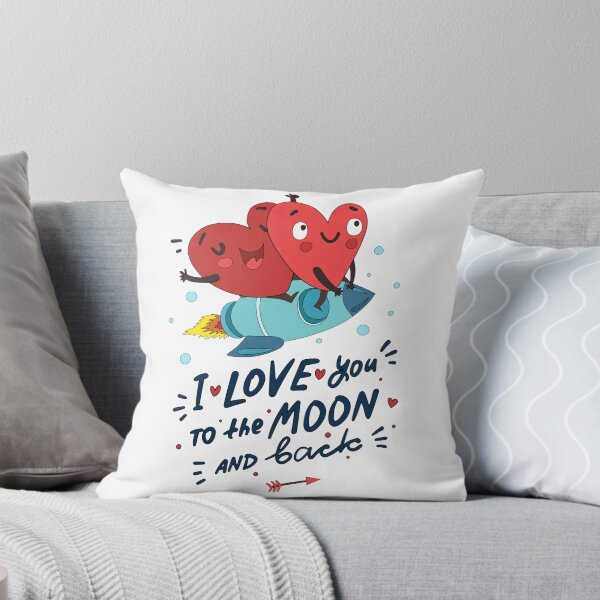 Artikelvorschau, Ich liebe dich bis zum Mond und zurück entworfen und verkauft von mkvisualstore.