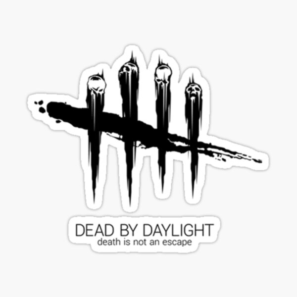 Logo Dead By Daylight x Noir Minuit Sticker