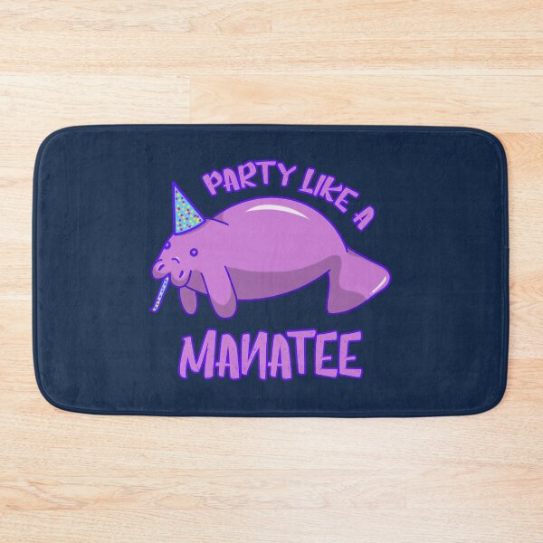 Item preview, Party Like a Manatee designed and sold by DeesDeesigns.