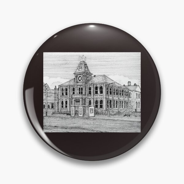 Item preview, 166 - BLYTH LIBRARY - 1st VERSION - DAVE EDWARDS - INK - 1989 designed and sold by BLYTHART.