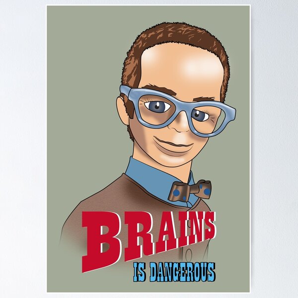 Item preview, Brains is Dangerous! designed and sold by Mark  Wilesmith.