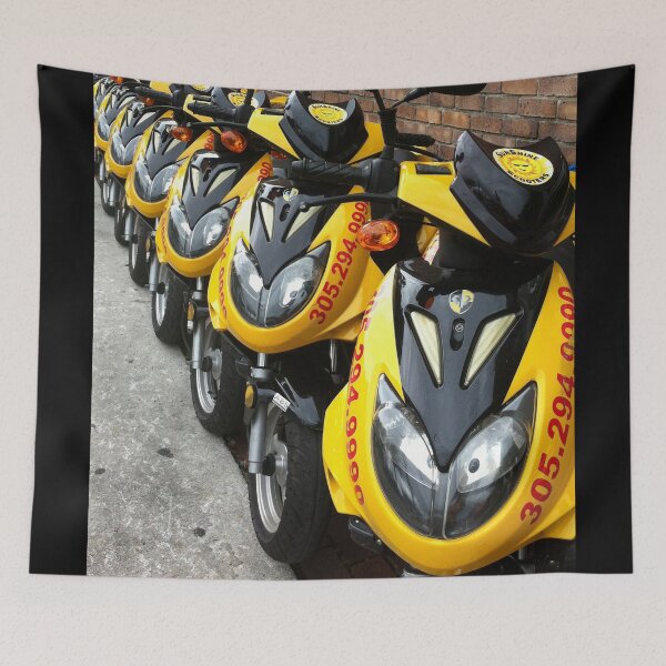 Item preview, Yellow Scooters, Key West designed and sold by KarenZuk.