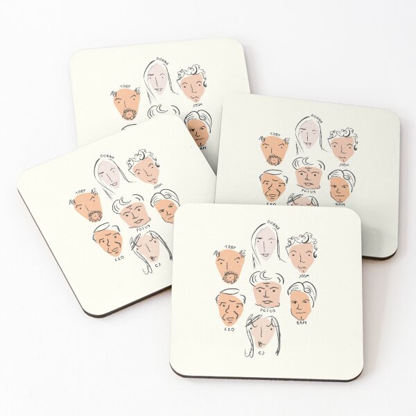 Item preview, The West Wing Gang designed and sold by mirandaelder.