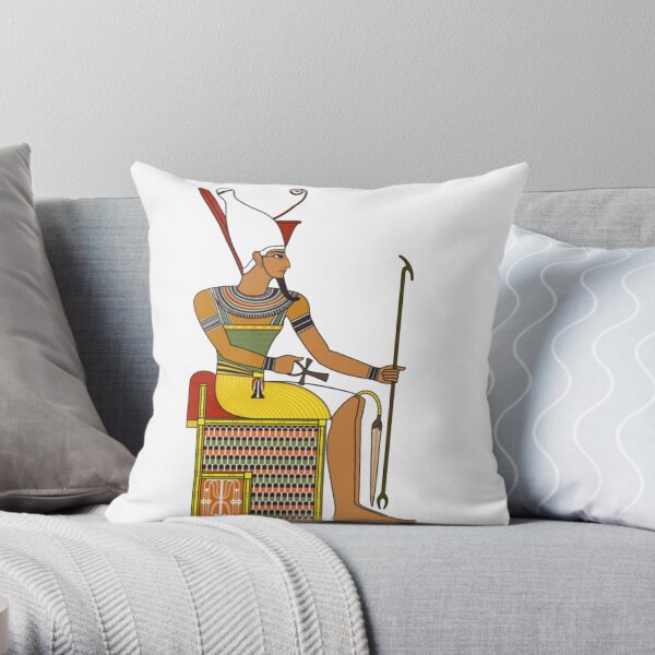 Ancient-Egypt Pharaoh IIIV Throw Pillow