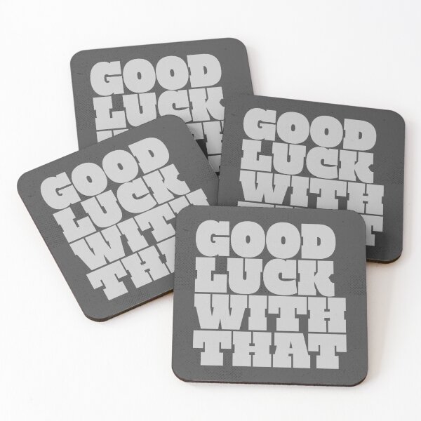 Item preview, Good Luck quote designed and sold by ArtCorp.