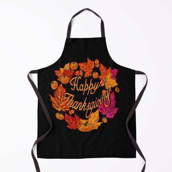 Item preview, Happy thanksgiving wreathAutumn thanksgiving acorn, pumpkin, maple leaf decorations for Fall Autumn leaves sticker pack pattern designed and sold by Artonmytee.
