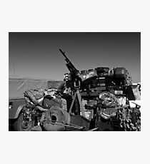 Army mobile equipment Photographic Print