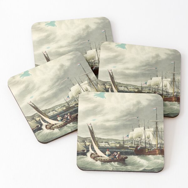 Item preview, New York Quarantine Station At Staten Island - William James Bennett - Circa 1833 designed and sold by warishellstore.