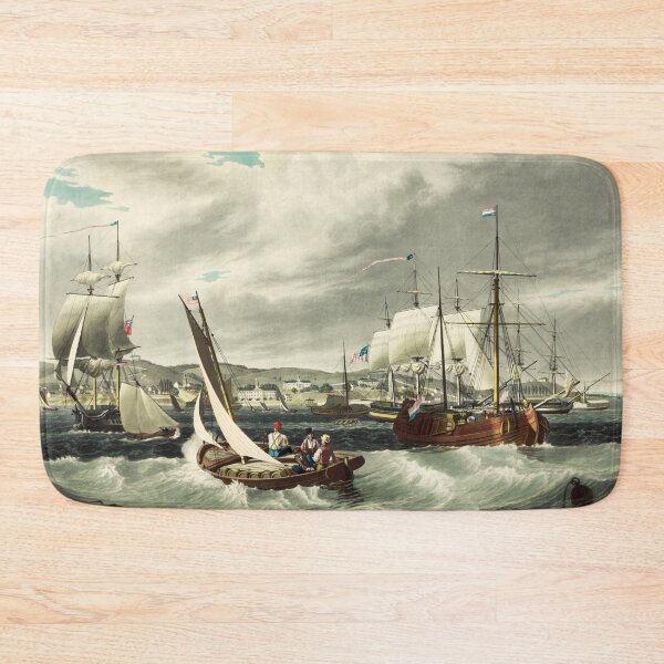 Item preview, New York Quarantine Station At Staten Island - William James Bennett - Circa 1833 designed and sold by warishellstore.
