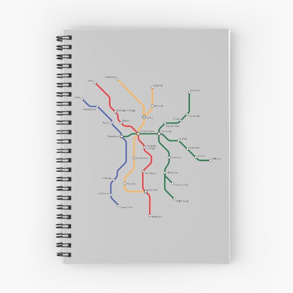 Item preview, Burlington Vermont - Metro Map designed and sold by GreenMountainT.