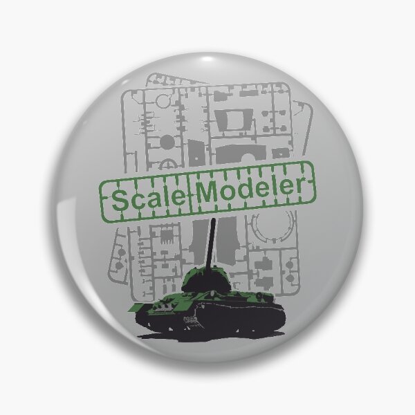 Item preview, T-34 Tank Silhouette Side View with Scale Model Sprues designed and sold by FAawRay.