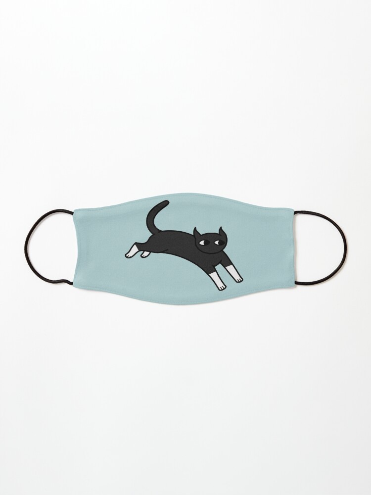 Masque Saut De Chat Noir Nekun Par Toastsandwich Redbubble