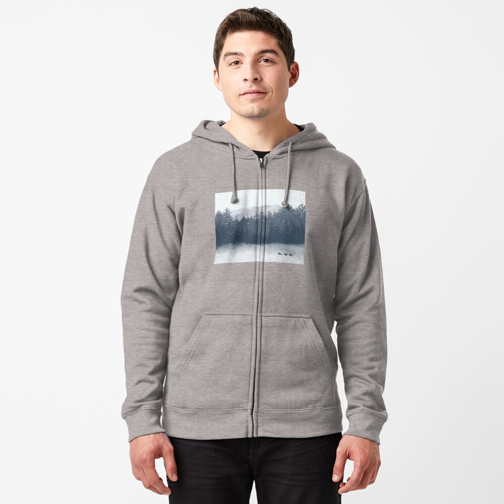 Item preview, Zipped Hoodie designed and sold by tinaschofield.