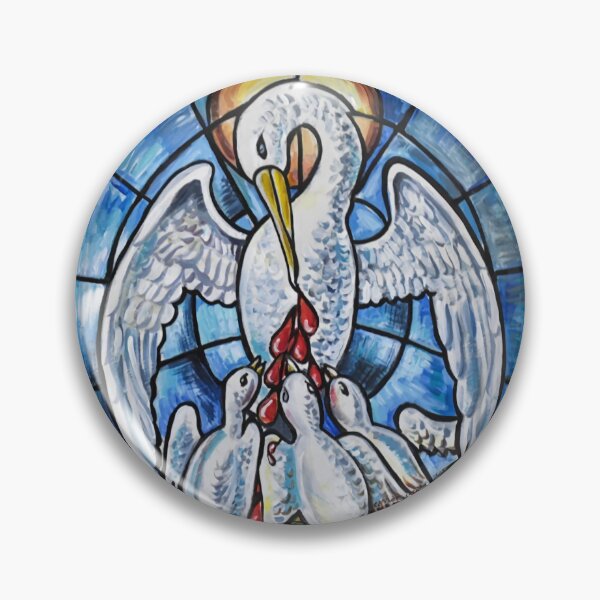 Item preview, Eucharistic pelican designed and sold by Enriquegl.