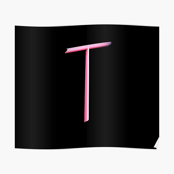 Fancy T Letters Posters Redbubble