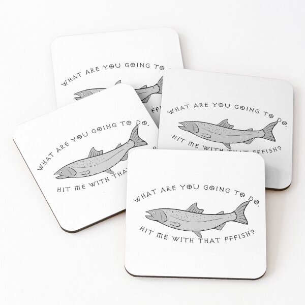 Item preview, Hit Me With That FFFish? designed and sold by CloakAndDaggers.