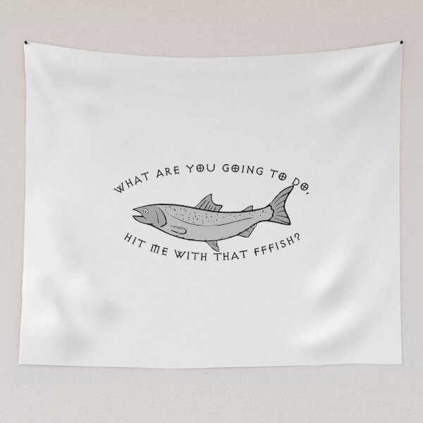 Item preview, Hit Me With That FFFish? designed and sold by CloakAndDaggers.