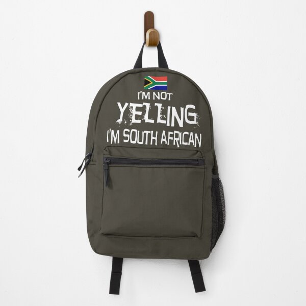 Item preview, I'm not yelling, I'm South African. - Flag of South Africa designed and sold by obedtheartist.