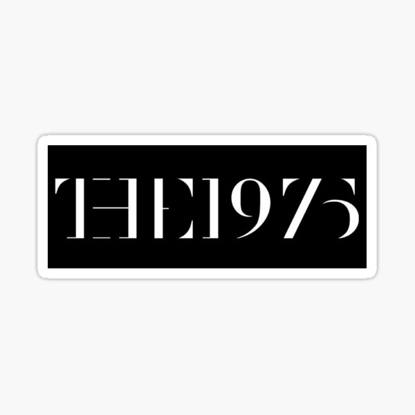 Black and White Sticker