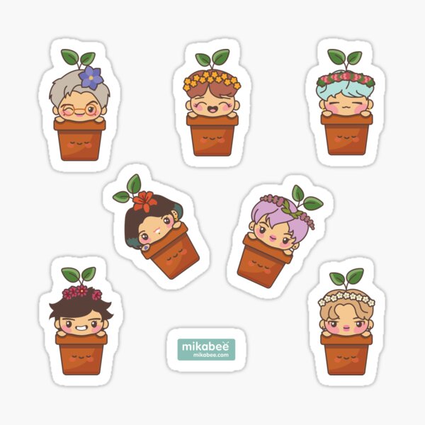 BTS Birthday Sprouts ~Stickers~ Sticker
