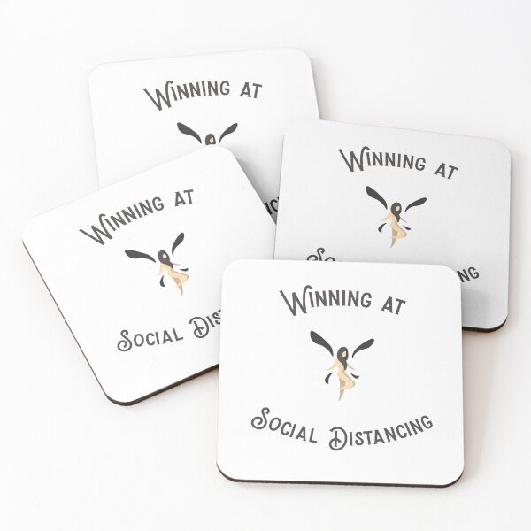 Item preview, Winning At Social Distancing designed and sold by PandemicLife.