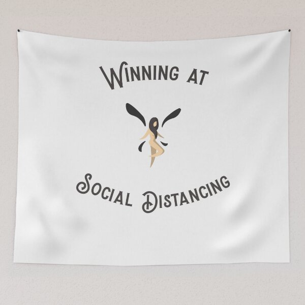 Item preview, Winning At Social Distancing designed and sold by PandemicLife.
