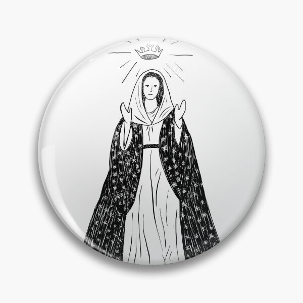 Item preview, Blessed Virgin Mary, Queen of the Universe designed and sold by Chris Corbin.