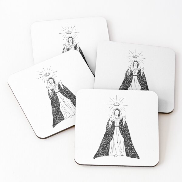Item preview, Blessed Virgin Mary, Queen of the Universe designed and sold by Chris Corbin.