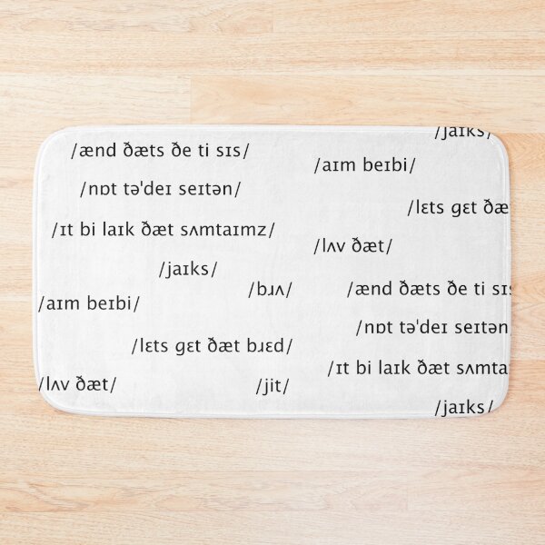 Item preview, Memes but in IPA designed and sold by sporadicdoodlin.