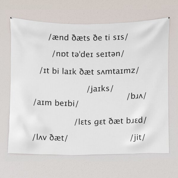 Item preview, Memes but in IPA designed and sold by sporadicdoodlin.