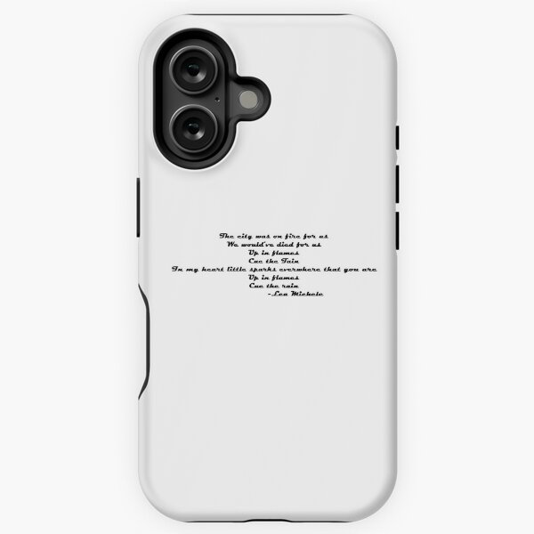 Cue the Rain iPhone Tough Case
