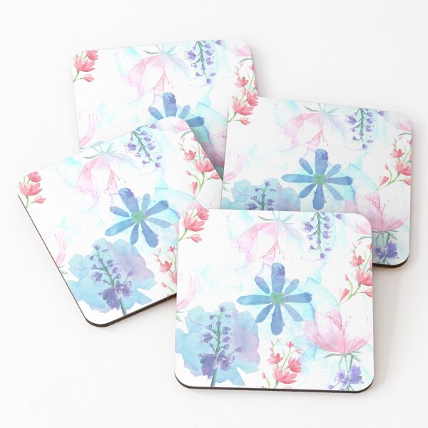 Item preview, Watercolor Spring Flowers designed and sold by aboniteblanc.