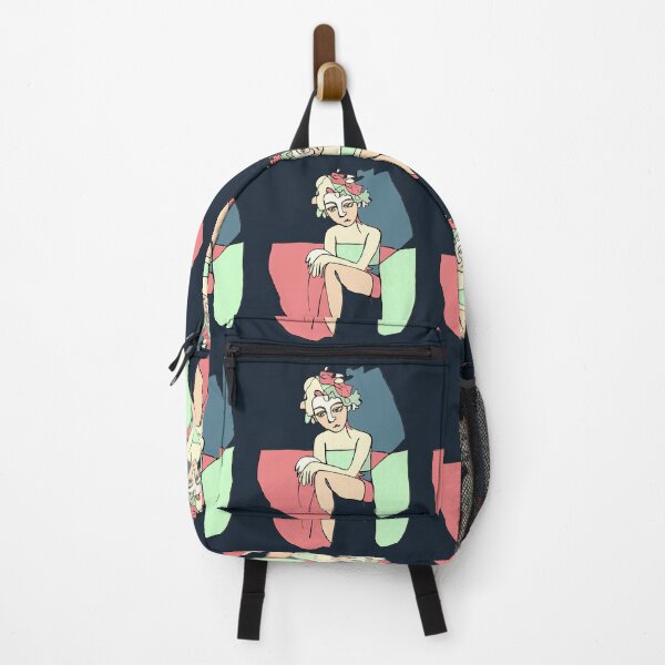 Item preview, Sitting Melancholy Girl designed and sold by badlydrawnbabe.