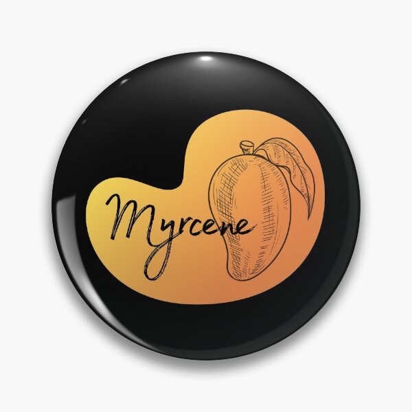 Item preview, Myrcene Terpene Mango Gradient Black designed and sold by Dabbrina.