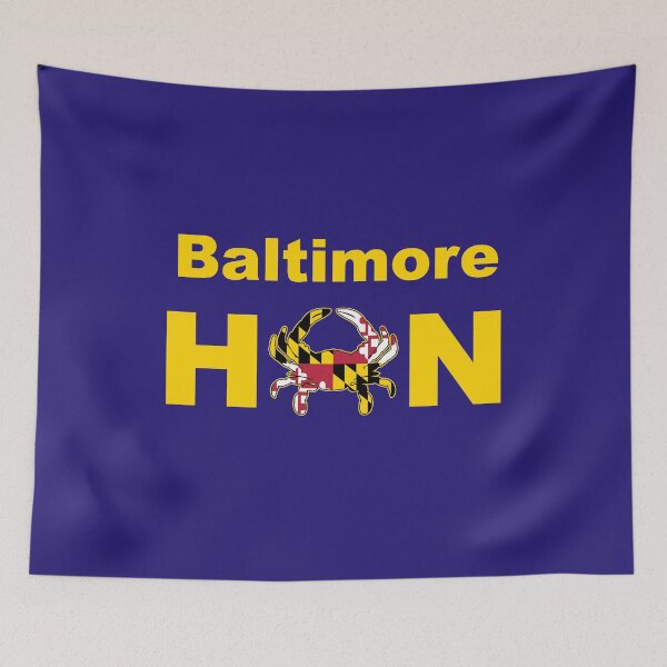 Item preview, Baltimore Hon Maryland State Flag Crab designed and sold by Draculaura2009.
