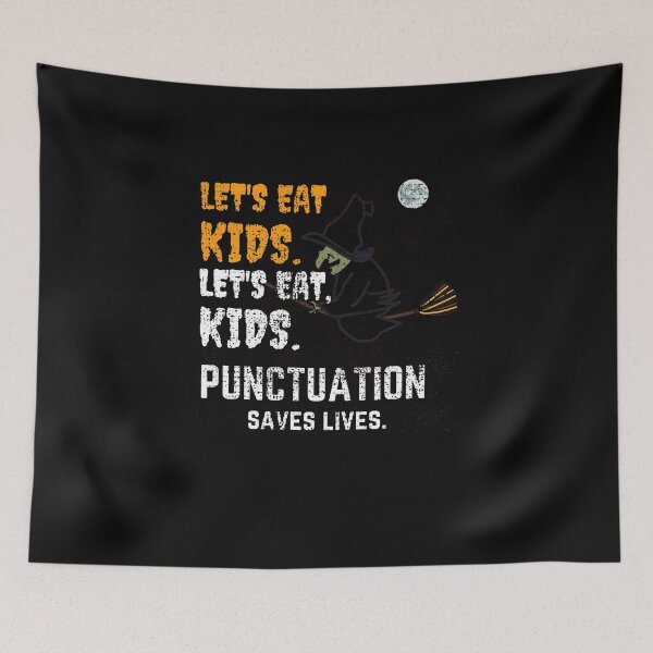 Item preview, Let's Eat kids, Witch Halloween Costume, Halloween Puns designed and sold by mustardblack.