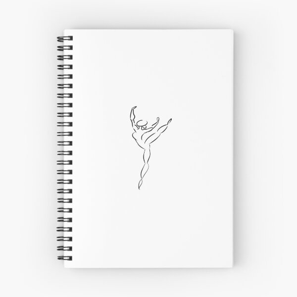 Item preview, Simple Dancer Ballerina Pose Minimalist Art designed and sold by Gentle-Doves.