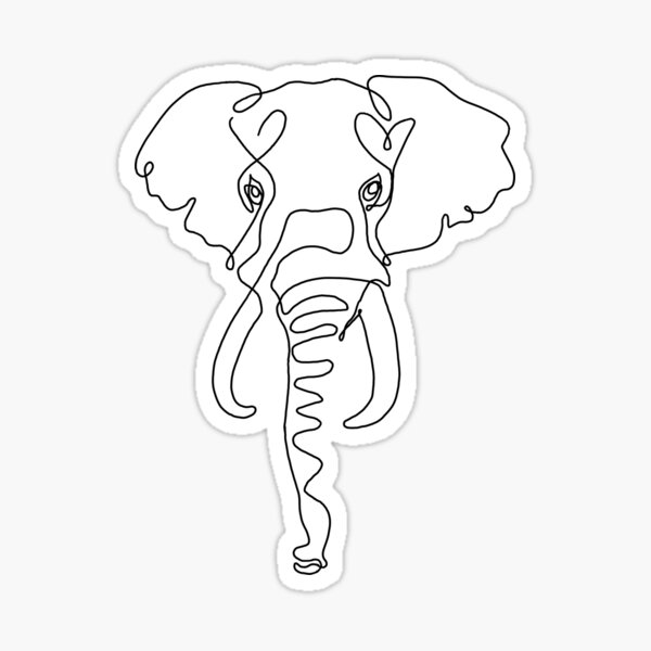Watercolor Elephant Holding Flowers with Trunk Clip Art