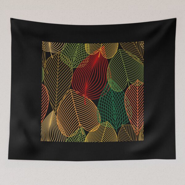 Item preview, Colored Fall Leaves Pattern designed and sold by stadia-60-west.