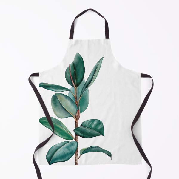 Item preview, Ficus elastica watercolor designed and sold by Luli Reis.