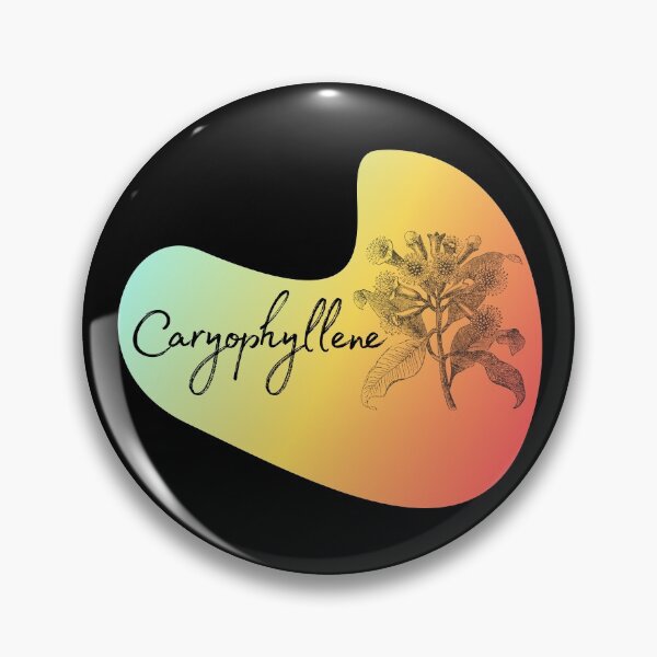 Item preview, Caryophyllene Flower Terpene Gradient Black designed and sold by Dabbrina.