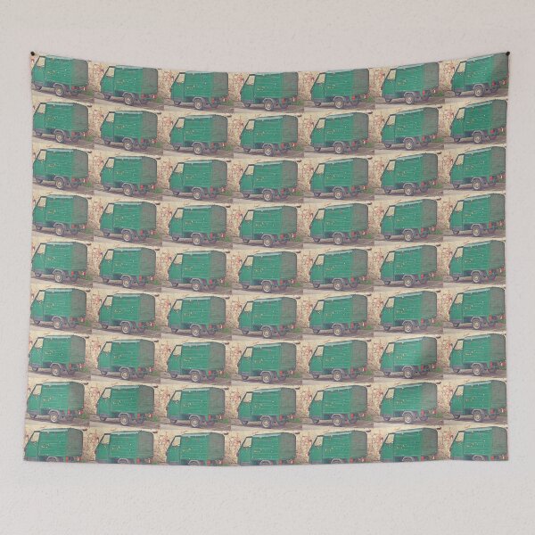 Item preview, Green Van with Stars designed and sold by Ollivrosa.