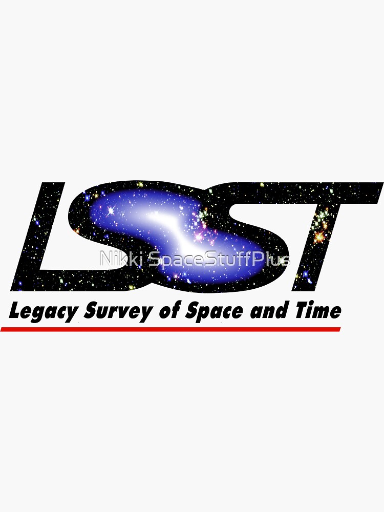 "Legacy Survey of Space and Time Logo" Sticker for Sale by