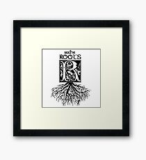 Back 2 the Roots Framed Print