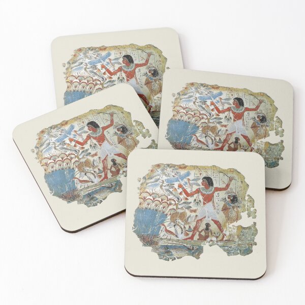 Item preview, Fowling Scene from The Tomb of Nebamun designed and sold by AvengingMeteor.
