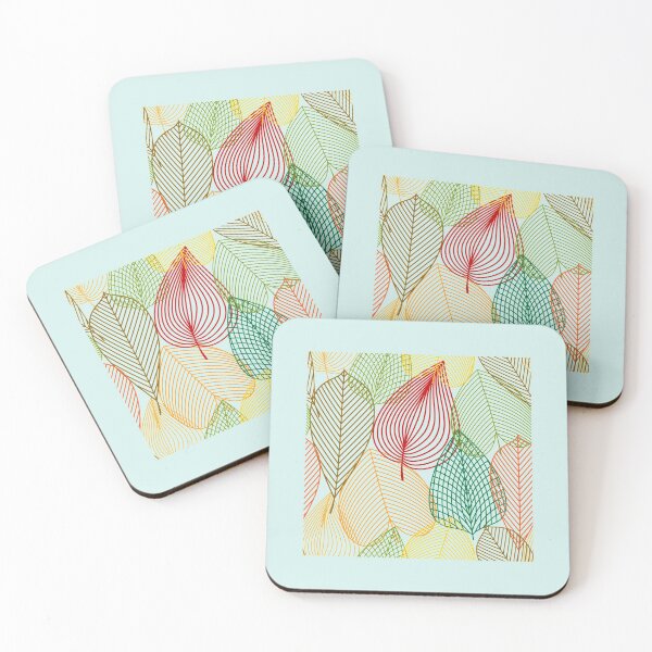 Item preview, Colored Fall Leaves Pattern designed and sold by stadia-60-west.