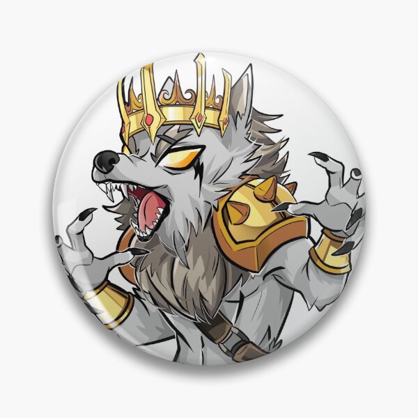 Artikelvorschau, König Wolf entworfen und verkauft von Werewolf-Party.