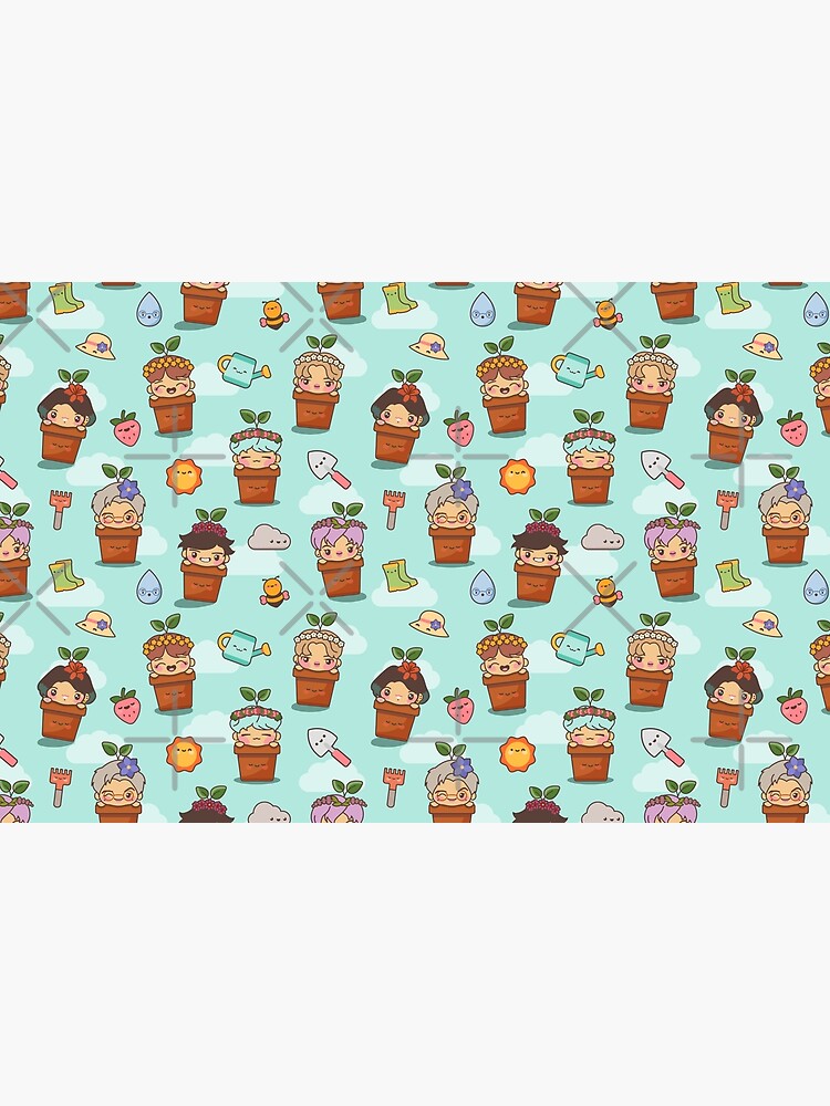 BTS Birthday Sprouts ~Pouches & Pillows~ by MikaBees